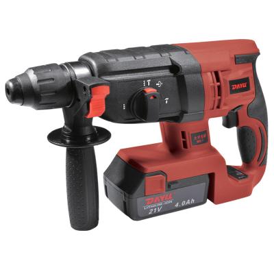 China Brushless Cordless Hammer Drill with 21V 4.0Ah Lithium Battery for sale