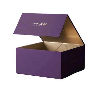 China Wholesale Recycled Price Purple Printing Shipping Box Custom Logo Materials Logo Cheap Shipping Box for sale