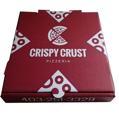 China Recyclable Custom Printing Environmental Pizza Box for sale