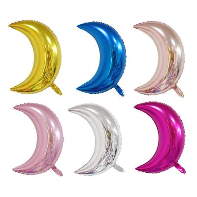 China 28 Inch Moon Foil Balloon Gift Toy Kids Birthday Party Wedding Decoration Helium Balloon for sale