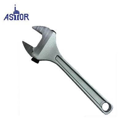 China Chrome Vanadium 6 Inch Quality Height Adjustable Chrome Vanadium Open End Wrench for sale