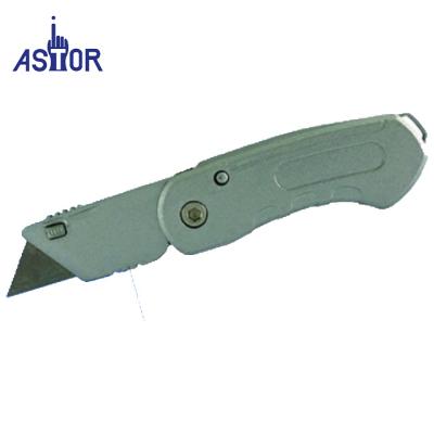 China Multifunctional Push Button Folding Pocket Knife for sale