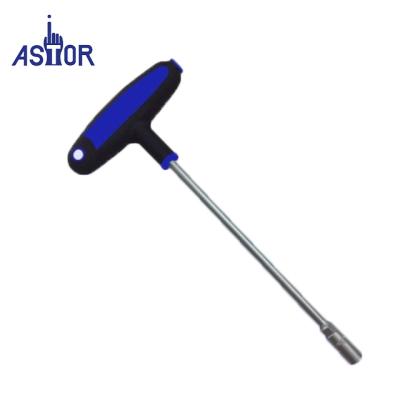 China Carbon Steel Heavy Duty 13 Mm T-Handle Socket Wrench for sale