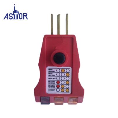 China Popular GFCI Outlet Ground Fault Circuit Interrupter Voltage Tester 5-401034 for sale