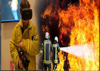 China Professional Virtual Reality Training Systems 3 Dimensional With Visual Fire Scene for sale