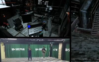 China Realidade virtual do grande espaço do sistema de posicionamento do laser, jogos da interação VR da Multi-pessoa à venda