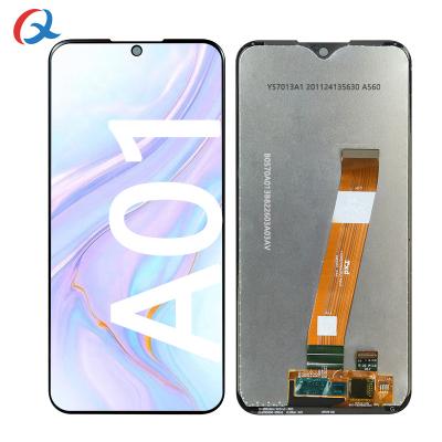 China For Other Replacement LCD Touch Panel LCD Display Frame Assembly 6.7 inch Block Screen Assembly For Samsung Galaxy A01 for sale