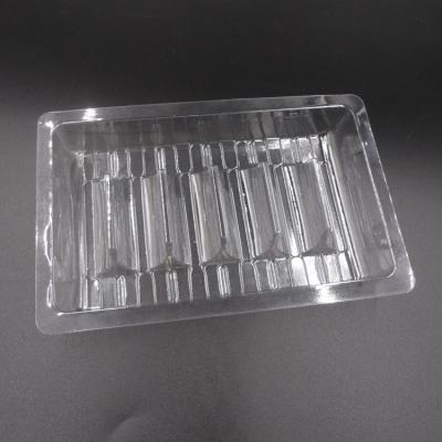 China Disposable Vial 10ml Eco-Friendly Clear Plastic Medicine Ampoule Tray Disposable Medical Transparent Box Covers For Tablets for sale