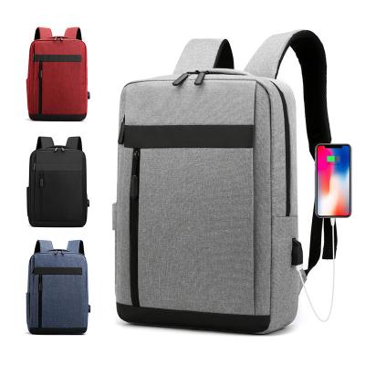 China Waterproof Travel Laptop Backpack Business Notebook Bag With Left USB Filling Custom Waterproof Backpacks for sale