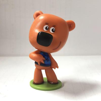 China 2021 Cartoon Toy Animal Pet Shop Plastic Toy Pvc Figure Set Plastic Toy for sale