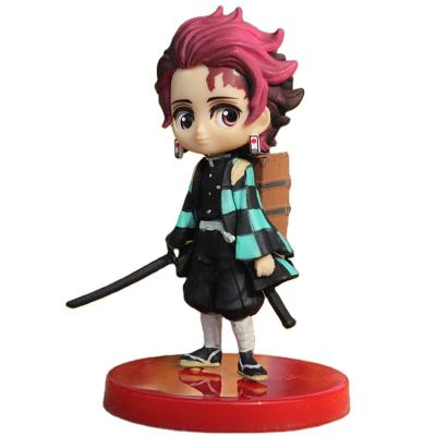 China 2021 MODEL 3D Toy Pvc Figure Demon Slayer Anime Action Number Cartoon for sale