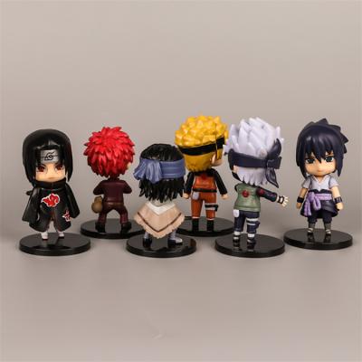 China Toy figure Miriat narutoninja action number Sasuke 3D model Toy For Sale for sale