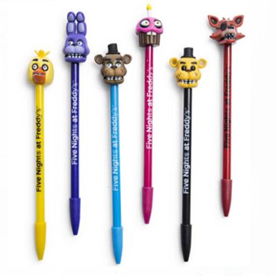 China 3D MODEL Miriat Customized Cheap PVC Soft Plastic Pencil Topper for sale