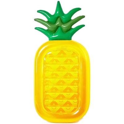 China Environmental Friendly Giant Inflatable Pool Float Outdoor Pineapple Pool Toys Float Lounge For Summer Party Fun for sale