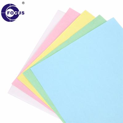 China 100% Carbonless Wood Pulp Imaging CB 55gsm CFB 50gsm CF 55gsm Virgin Black Carbonless Paper For Printing for sale