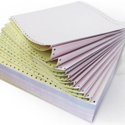 China 100% virgin wood pulp high quality pre punched carbonless paper from china factory for sale