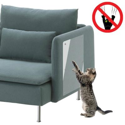 China Work Area Viable Transparent Anti-scratch Cat Cover Device Furniture Sofa Protector Self Adhesive Cat Scratch Protector for sale