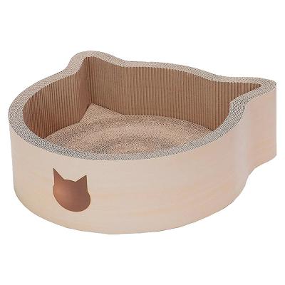 China AxionJT Cat Scratcher Cat Head Scratcher Corrugated Cardboard Cat Scratcher Viable Tree for sale