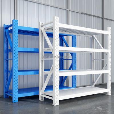 China New Design 200KG Corrosion Protection Garage Storage Racks Medium Duty Metal Warehouse Racking Systems Racks for sale