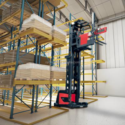 China Corrosion Protection Narrow Aisle Pallet Rack / VNA Racking System for sale