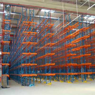 China Corrosion Protection Vna Racking Systems Warehouse Storage Iron Shelving for sale