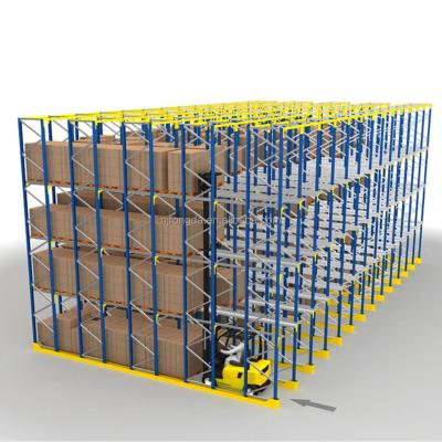 China Corrosion Protection Assemble Warehouse Racking Supply System Customized Heavy Duty Adjustable Shelf Metal High Bay Drive In Rack Warehouse Storage for sale