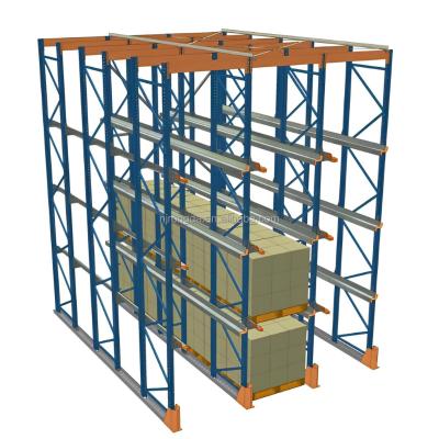 China Industrial Corrosion Protection Rack Warehouse Storage Drive In Pallet Storage Rack Adjustable Tower Bay Drive In Pallet Racking for sale