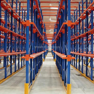 China Heavy Duty Corrosion Protection Warehouse Pallet Racks Drive In Pallet Racking System Drive-In Racking System for sale