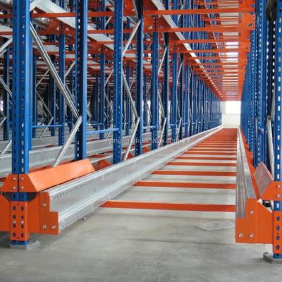 China Hot Sale Warehouse Corrosion Protection Storage Rack Radio Shuttle Racking System for sale