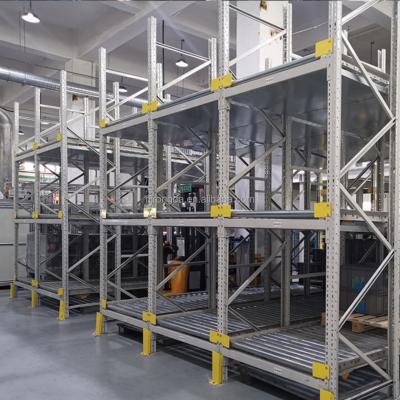 China Corrosion protection factory supply warehouse steel Q235B fifo storage rack living gravity rack for sale