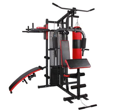 China Home Fitness Bench Machine Training Equipment Workout Exercise Mutli Function Station Gym Hand Weighs Set Pull Up Rest for sale