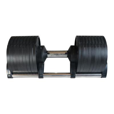 China 2021 Wholesale high quality 2kg to 32kg adjustable dumbbell plated dumbbell set 2kg and 4kg increase for sale