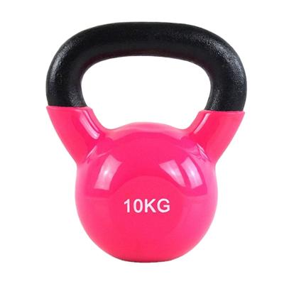 China 2021 Universal Hot Selling Kettlebell Set Home Gym Equipment Women's Colorful Cast Iron Kettle Bell Vinyl Weightlifting 2KG 4KG 6KG 8KG for sale