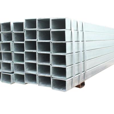 China Construction Steel Tube 75x75 Square Pipe / Steel Structure Galvanized Square Pipe Mild Steel Square Pipe / Rectangular Price List for sale