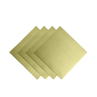 China Famous Yellow Brass Sheet / Consturction Plate Manufacturer In China for sale