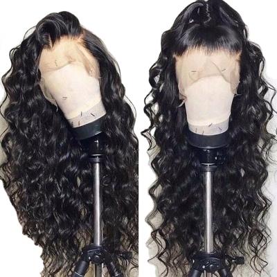 China 180% Real Full HD Density Pre Plucked Lace Front Human Hair Wigs For Black Women for sale