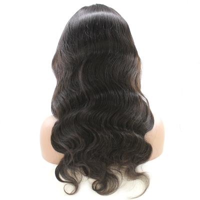 China Wholesale Virgin Body Wave Cuticle Aligned Swiss Lace Front Body Wave Brazilian Hair Wigs for sale