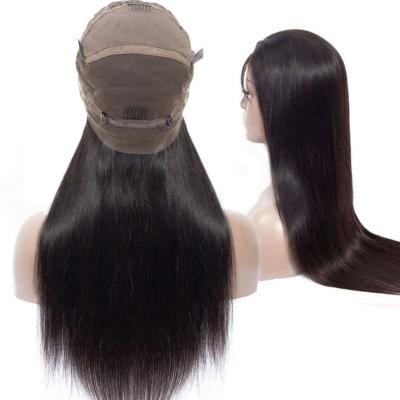 China Straight Raw Peruvian Virgin Pre Plucked Human Hair HD Transparent Swiss Lace Frontal Wigs For Black Women for sale