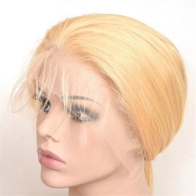 China Silky Straight Hair 13*4 Inch Silky Straight Wave 150% Density Lace Front Wig Transparent Lace Wig Hot Sale Color for sale