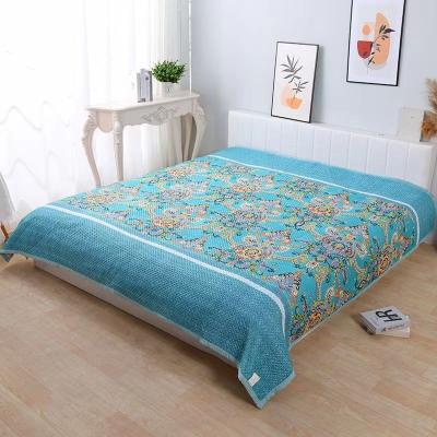 China Comfortable And Breathable Luxury Quilted Bedspreads Snowflake Cotton Sheet Spread Waffle Process For Queen Size Bed for sale