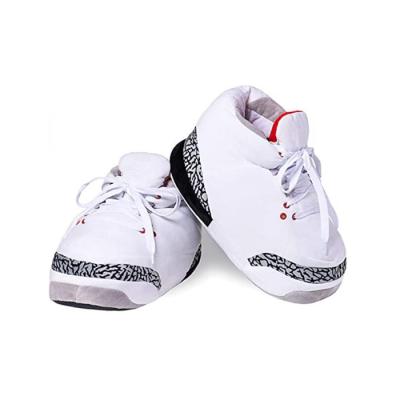 China CUSHIONING White Gray Green Yellow Sports Style Blue Red Black Plush Cotton Sneaker Soft Comfortable Fluffy Slippers for sale