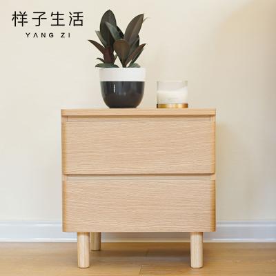 China E0 Environmental Protection Modern Board Simple Design Modern Wooden Bedside Table for sale