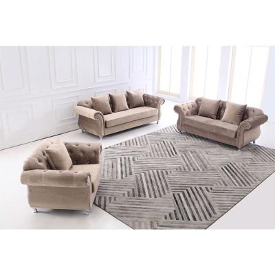 China New Age Modular New Age 7 Button Seat Flannel Fabric Luxury Sofa For Home Use And Hotel Use for sale