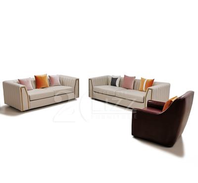 China Divano Italiano Foshan Living Room Sofa Set Furniture Luxury Modern Wholesale Modular Fabric Sofa for sale