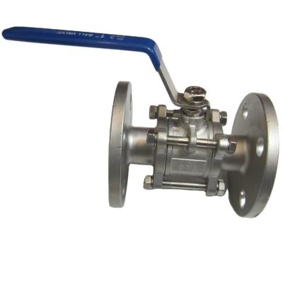 China Excellent Sales General Manual Stainless Steel Flange Ball Valve Floating Ball Valve for sale