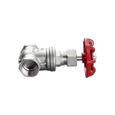 China General 304 Stainless Steel Non-Rising Stem Threaded Gate Valve (200PSI) for sale