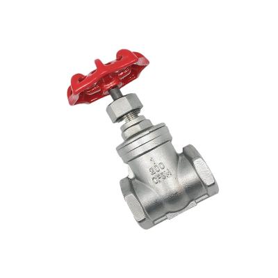 China General API 200psi CF8m Threaded Ends Non-Rising Stem Gate Valve for sale