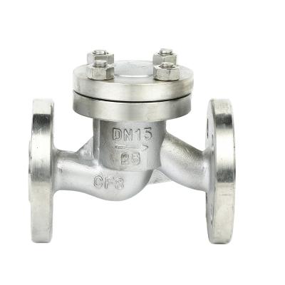 China General API Fuel Oil Stainless Steel Flange Vertical Installation Check Valve for sale