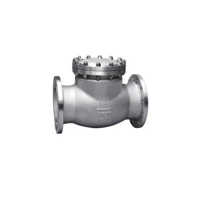 China Stainless Steel General Standard ANSI CF8 Flanged Swing Check Valve for sale