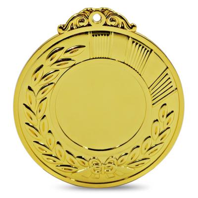 China Custom Cheap Miraculous Gifts Gold Souvenir Blank Europe Metal Medal for sale